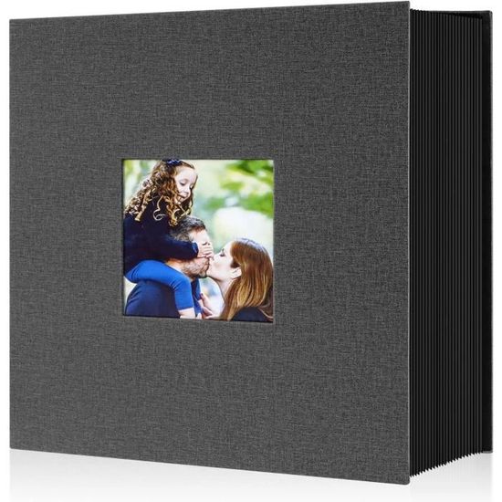 Lanpn Album Photo 10x15 600 Pochette Grand Format Lin Tissu Album pour