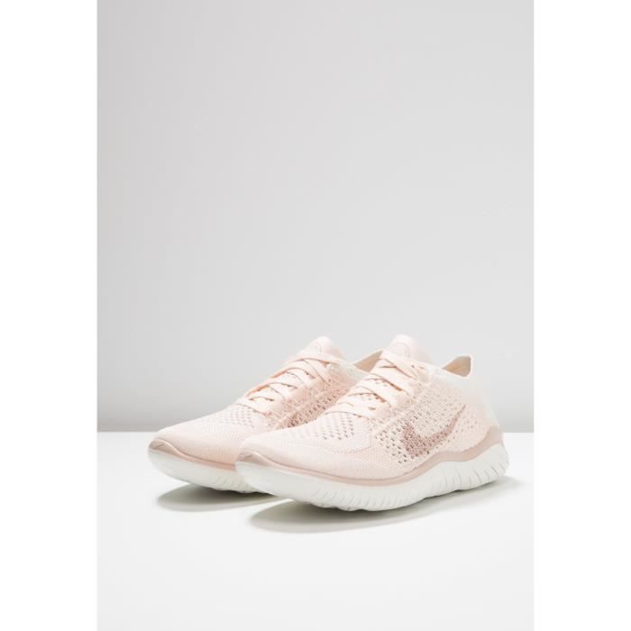 NIKE Baskets de running Free Flyknit Femme Rose Cdiscount Sport