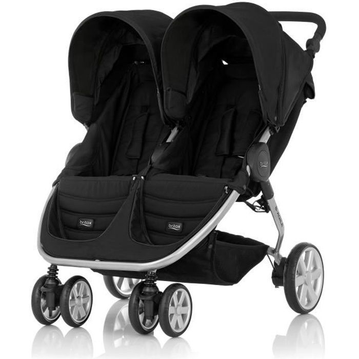 poussette double la plus compacte