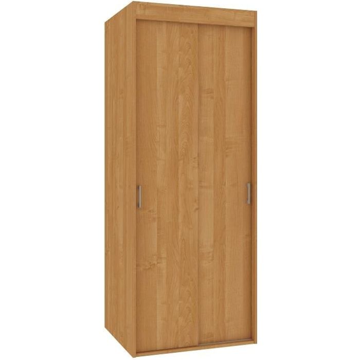 CECILA - Armoire portes coulissantes style moderne chambre/entrée - 180x70x60 cm - Meuble de rangement Espace penderie - Dressing -