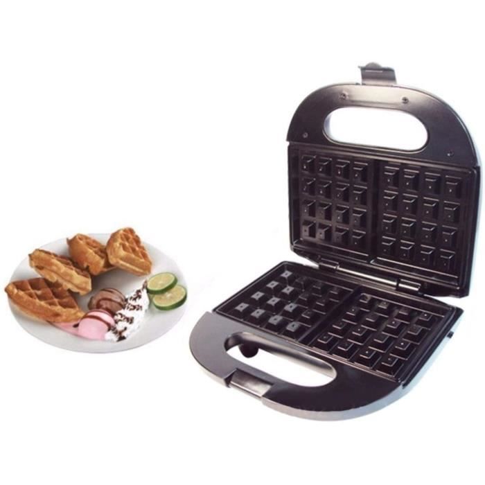 GAUFRIER Mini Machine Sandwich Gaufres Crecircpes PortableGaufrierGaufrier multifonctionnel ustensiles de cuisson antiadheacutes1318