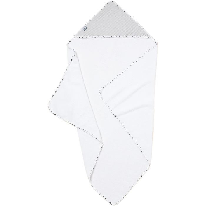 Cape de bain 100x100cm Gris clair