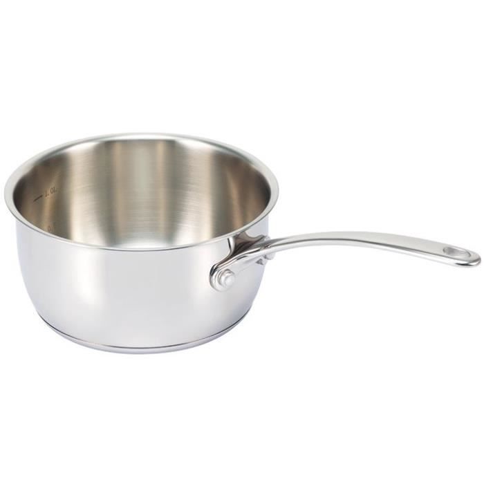 Casserole en inox D: 16 cm belvia