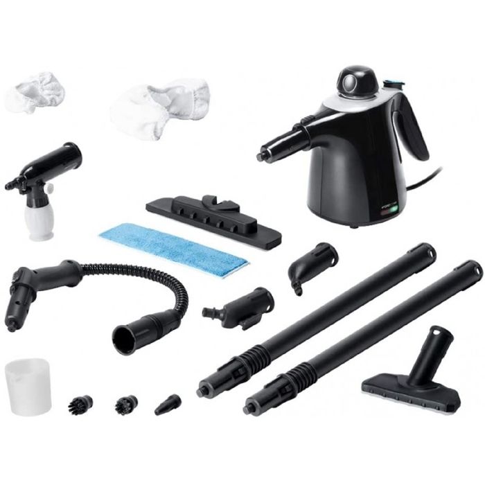 Cecotec Nettoyeur vapeur HydroSteam 1040 Active&Soap. 1100 W de puissance, 450 ml, Pression maximale de 3,5 bar, kit de 15 accessoir