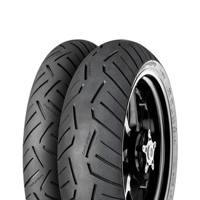 CONTINENTAL 130/80 R 17 M/C 65V ROAD ATTACK 3 - Pneu Moto Route Été
