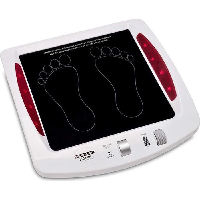 Appareil de massage des pieds par réflexologie et thermothérapie