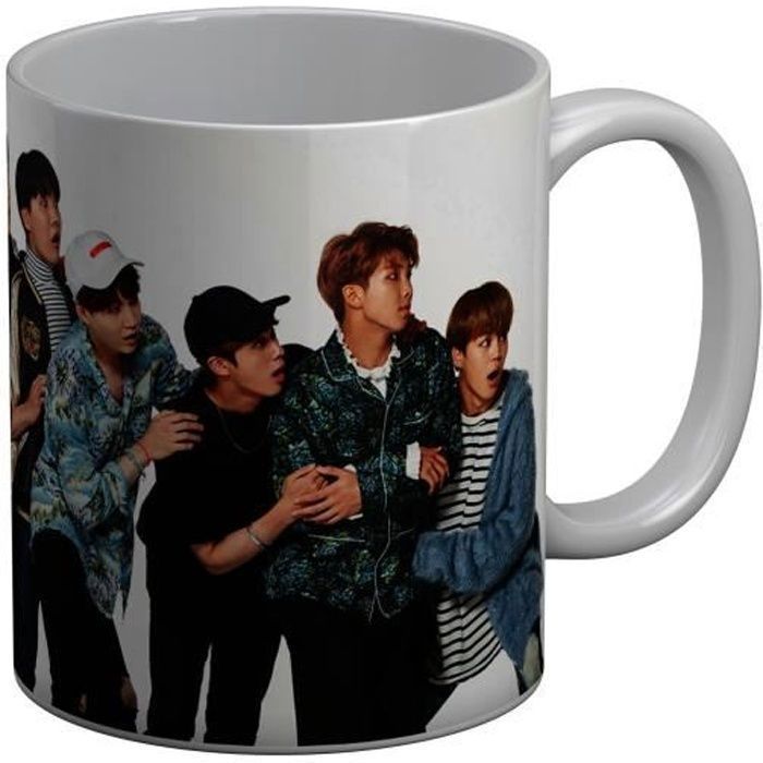 Mug Céramique BTS Jeon Jungkook Jimin Kpop Stars Coree