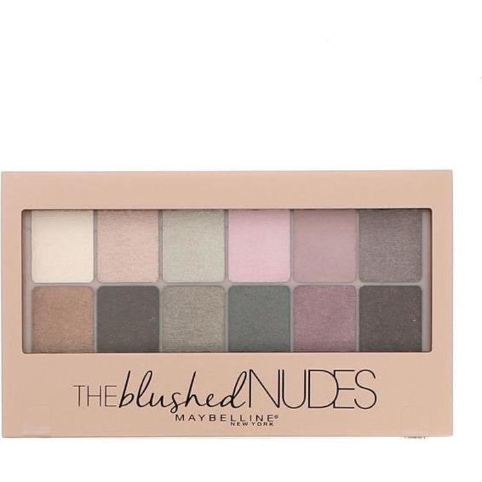 GEMEY MAYBELLINE Fard A Paupieres Palette - 01 Blushed Nudes