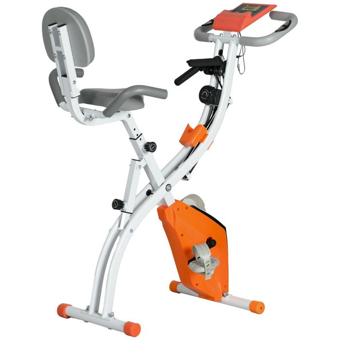 Vélo d'appartement cardio Fit 97x51x115cm Orange