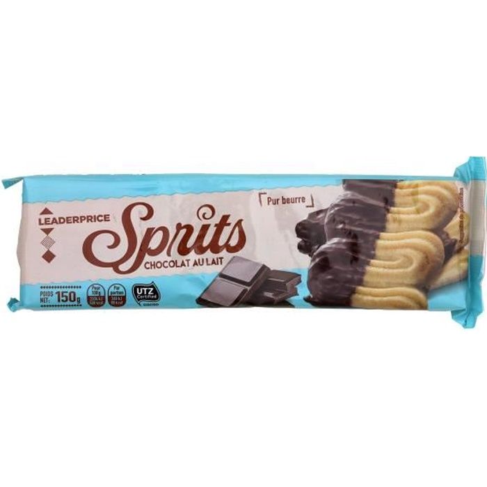 Biscuits Sprits chocolat au lait - 150g