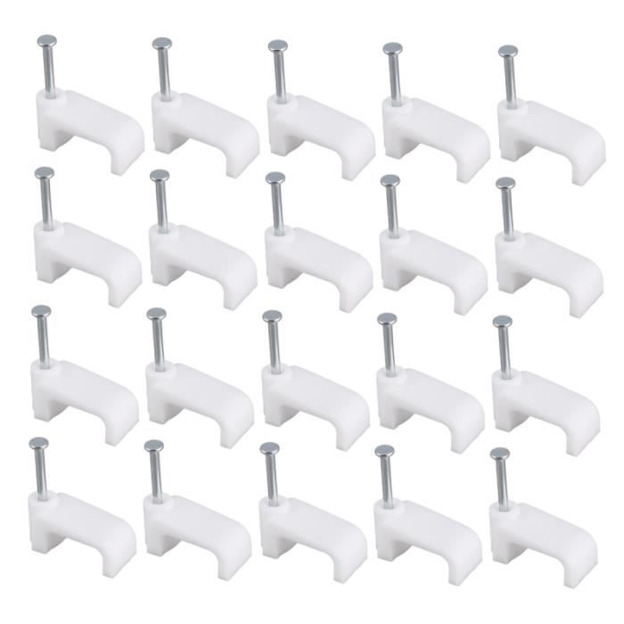 100 pièces fixateur de ligne 16mm rond en plastique Durable enrouleur de câble VELO DE VILLE - BEACH CRUISER - VELO HOLLANDAIS