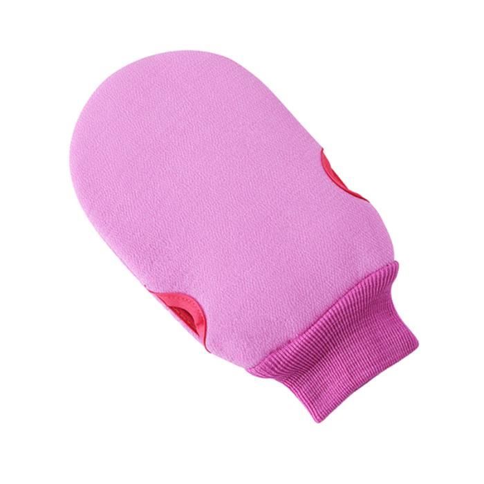 1pc gants de bain exfoliant Double face épaissir le corps de de douche GANT - BROSSE DE MASSAGE - GOMMAGE - PEELING