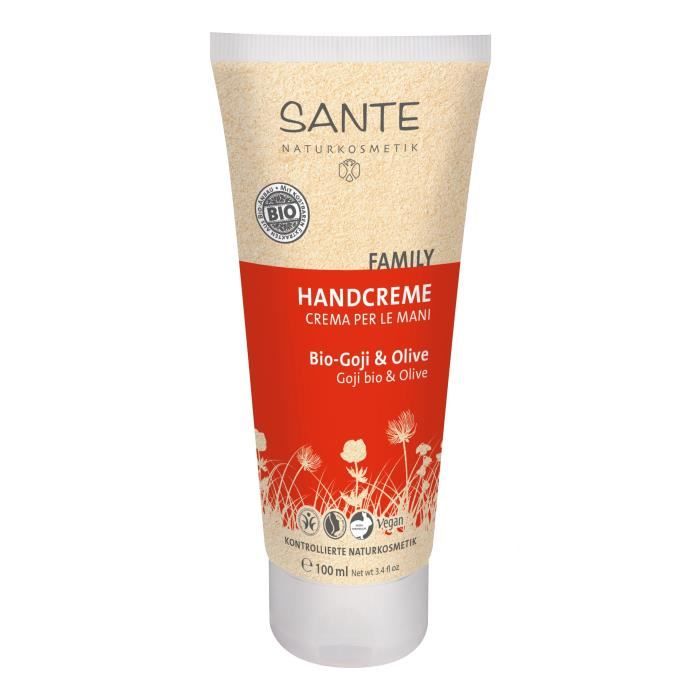 SANTE Crème mains goji BIO et olive - 100 ml