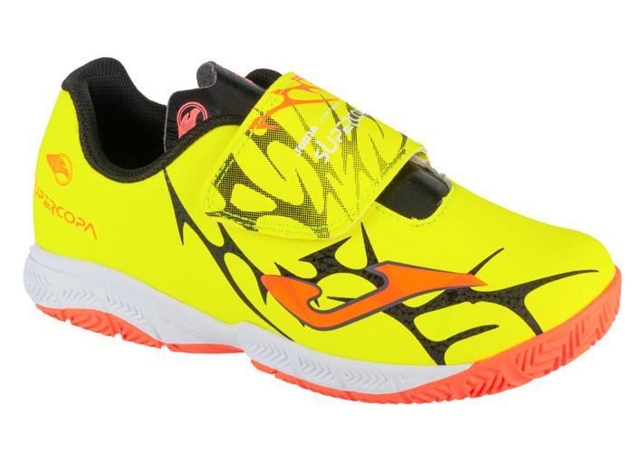 Chaussures de foot en salle pour un garçon - Jaune - Joma Super Copa Jr 25 SCJS IN
