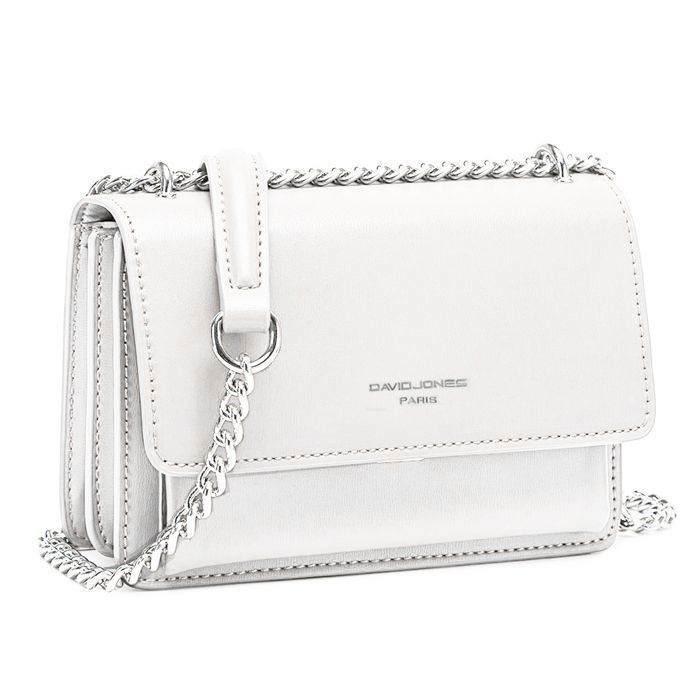 David Jones Petit Sac Bandoulière Femme Mini Besace Cuir PU
