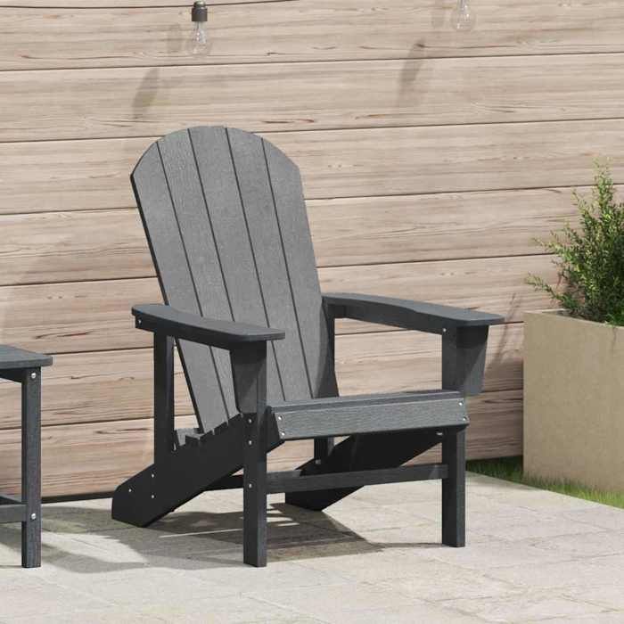 vidaXL Chaise Adirondack avec repose pieds - vue 8