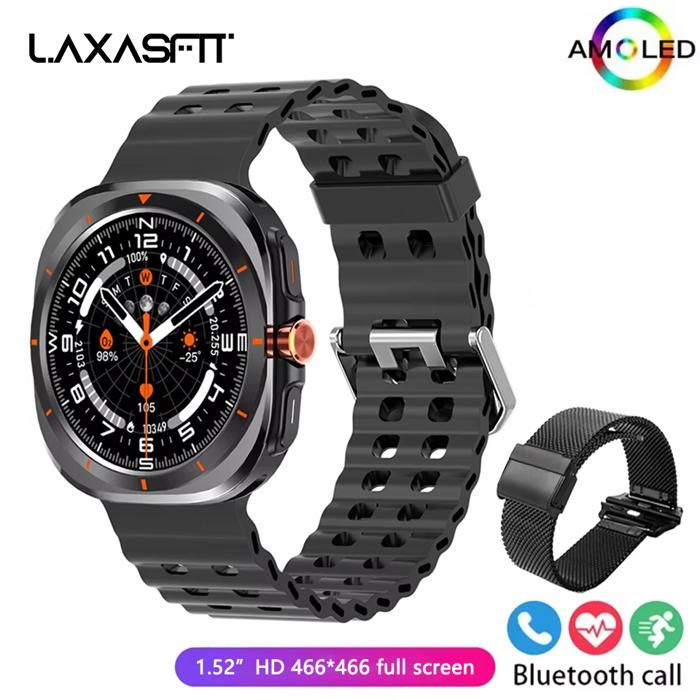 Montre intelligente GT7 Ultra pouces AMOLED Bluetooth sport
