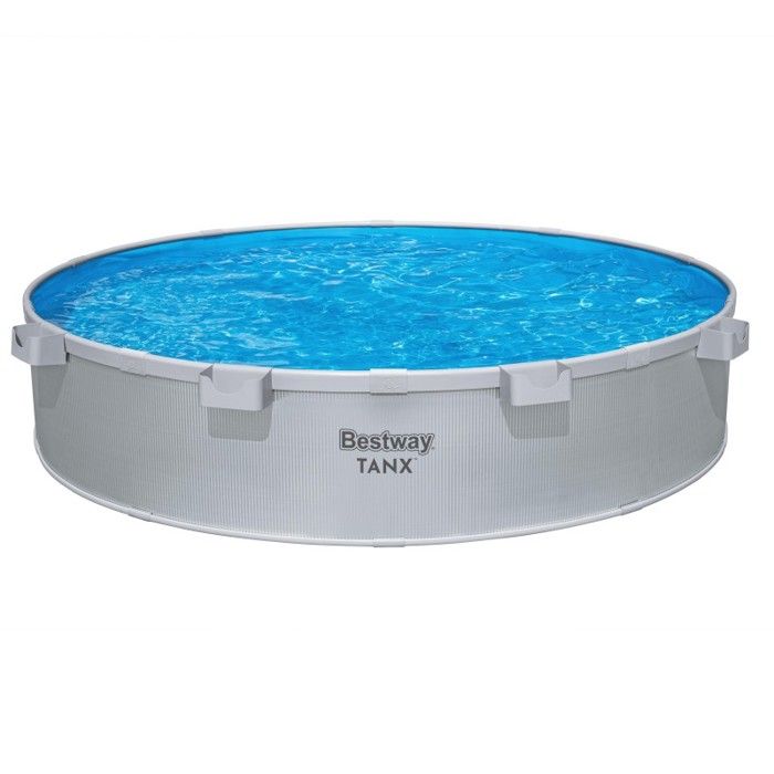 Piscine hors sol pvc et acier ronde 3 05 x h.61 cm Bestway Tanx 561RW - vue 2