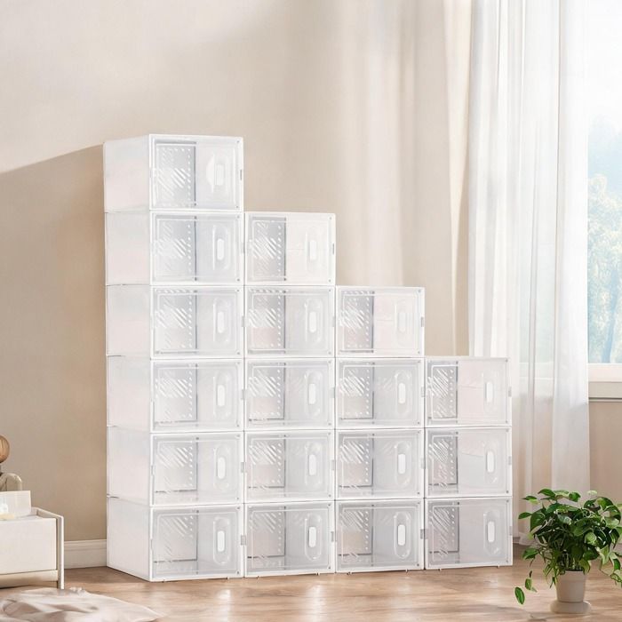 Meuble Etagere en PP Blanc 25 x 35 x 19 cm - Blanc PP 25 x 35 x 19 cm Ref 5GQYK5
