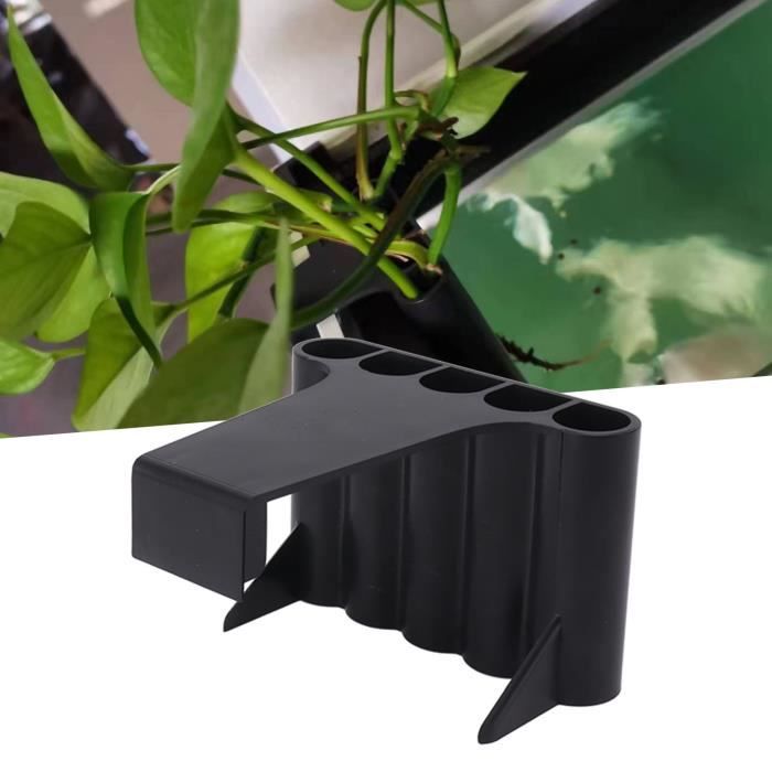 Supports Pour Plantes D'aquarium - Lot De 4 Pots Hydroponiques Stables, Décoration Aquatique Pour Intérieur