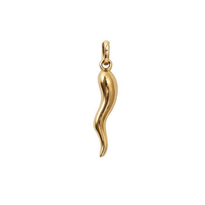 pendentif corne dabondance en plaque or véritable 18carats seul pendentif corne dabondance en plaque or véritable 18carats seul