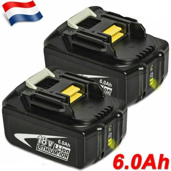 Batterie pour Makita BUB182 aspirateur sans fil 3000mAh 18V