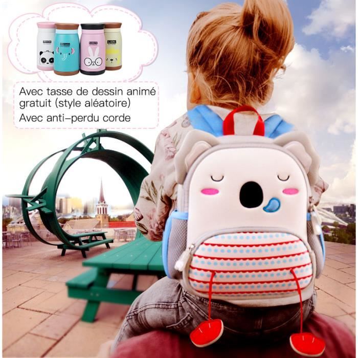 Cartable 1 5ans Fille Garcon Ecole Maternelle Koala Sac A Dos Impermeable Respirant Fardeau Reduction Avec Anti Perdu Corde Tasse Achat Vente Sac A Dos Cdiscount