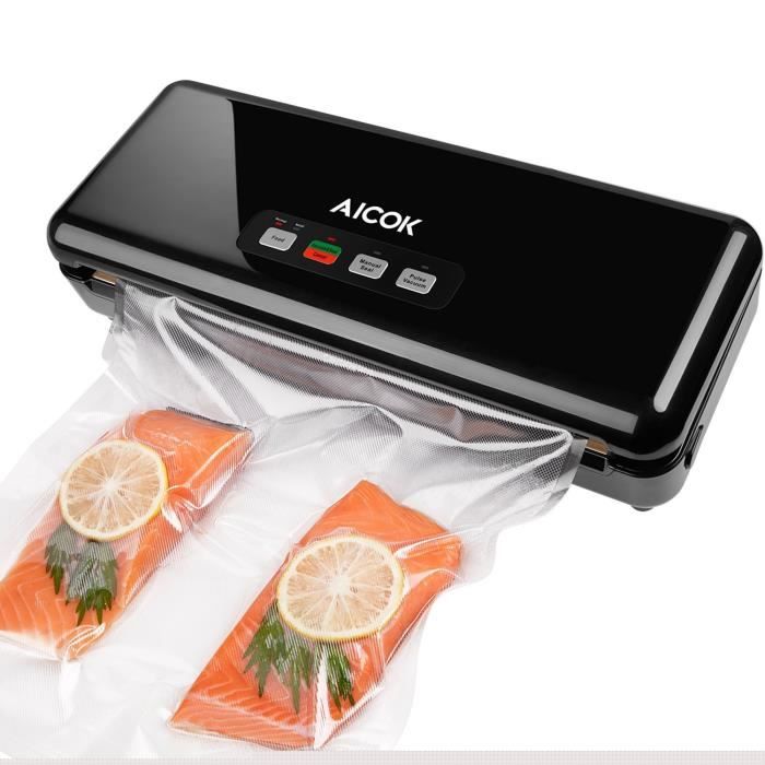 Aicok Appareil de Mise sous Vide, Machine sous vide, 3 ...