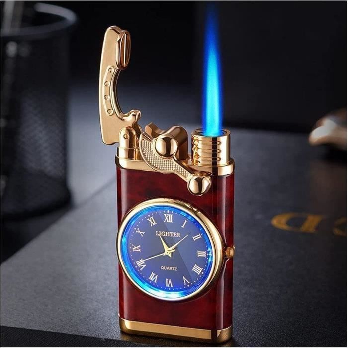 Briquet Torche Multi-outils FANKAI Gris Avec Coupe-cigare Coulissant - Neuf