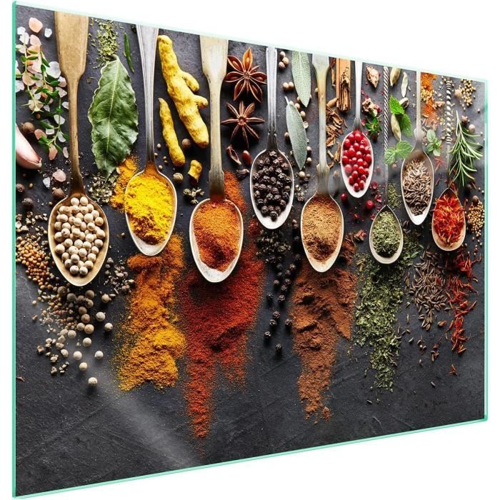 TMK ArtDeko Cache-plaque de cuisson 70 x 52 cm - 1 pièce - Protection