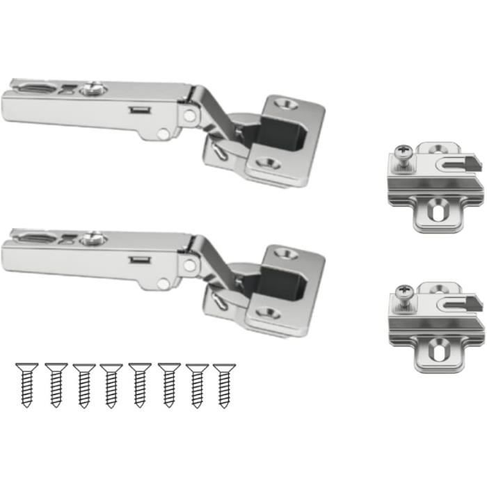 2 Pièces Anneaux En D Avec Vis De Fermeture Manilles En Forme De U Porte-Clés - Boucle De