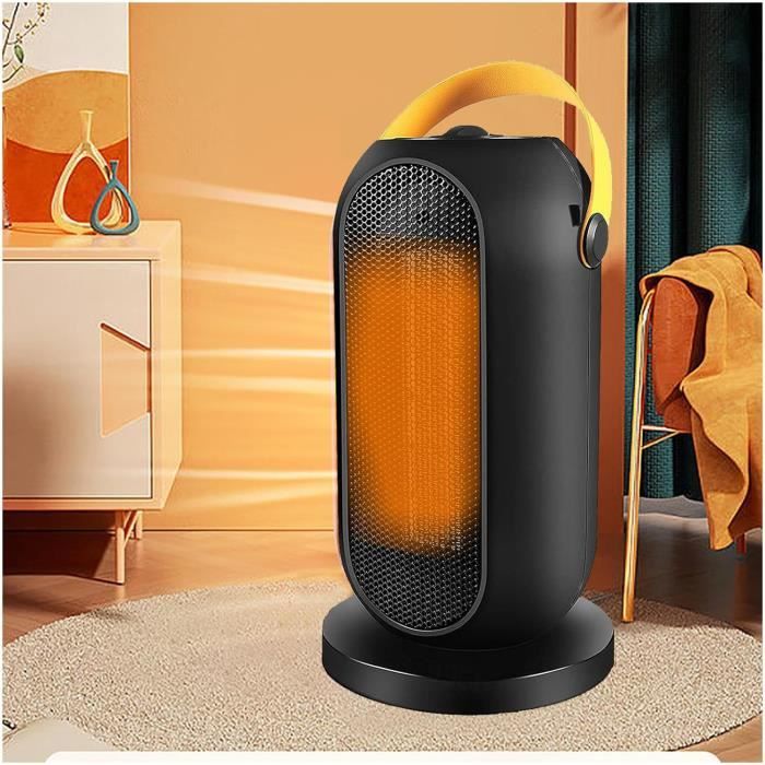 Chauffe-serviettes / Radiateur Soufflant Mural 2000W - 2 Vitesses, Minuterie 1-4h, Chauffage Céramique PTC - Pour Salle De Bain Ou Chambre