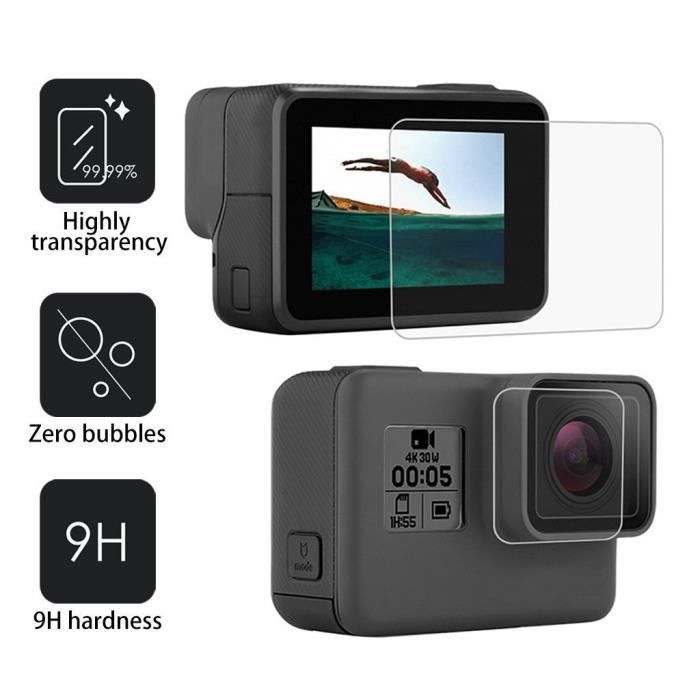 Goliton/® Bo/îtier /étanche plus standard Caisson de protection /étanche Avec lentilles Pour Gopro hero3