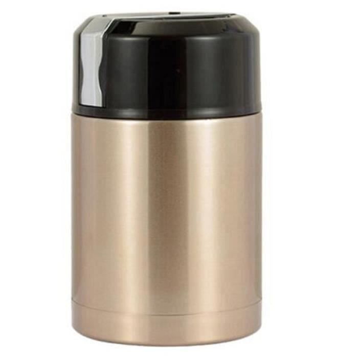 Acier Inoxydable thermobehälter 1,5 L œ Récipient Pour Aliments dorés