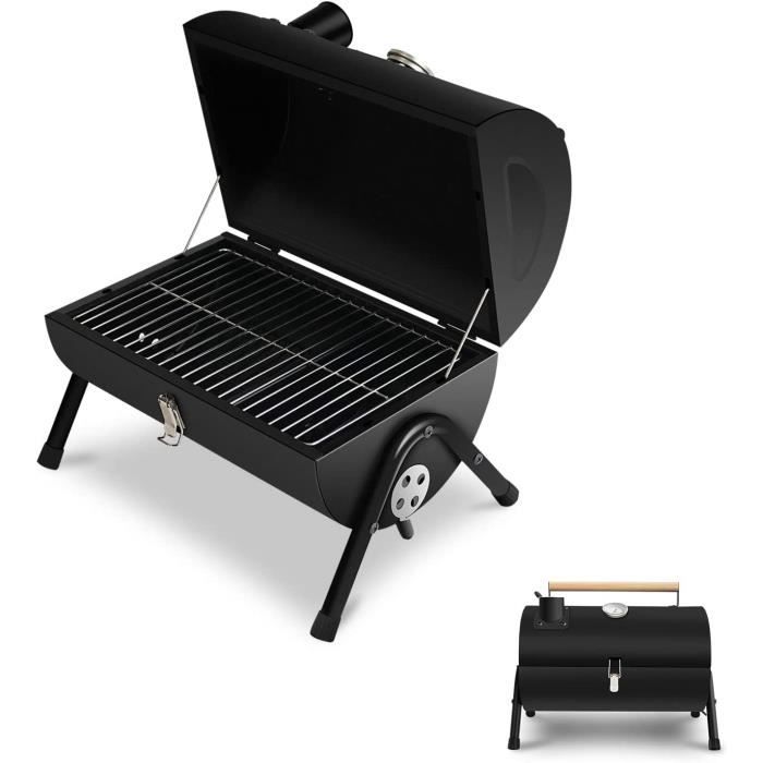 Etna Barbecue à charbon portable professionnel en acier inoxydable