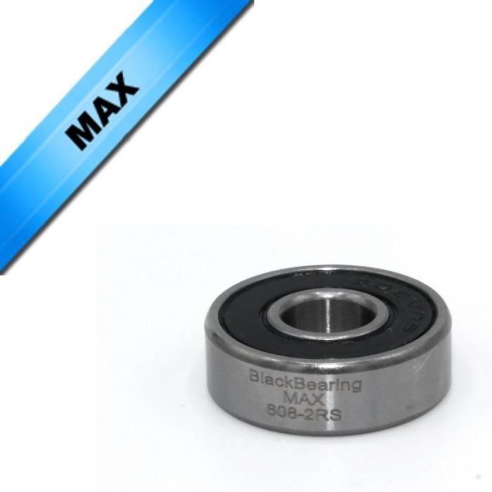 Kugellager 625 20x Kugellager Mit Bund F 608 2RS – 8x22x7mm, Chromstahl, Für Skateboard & Mehr Kugellager Mit Flansch F608 2RS