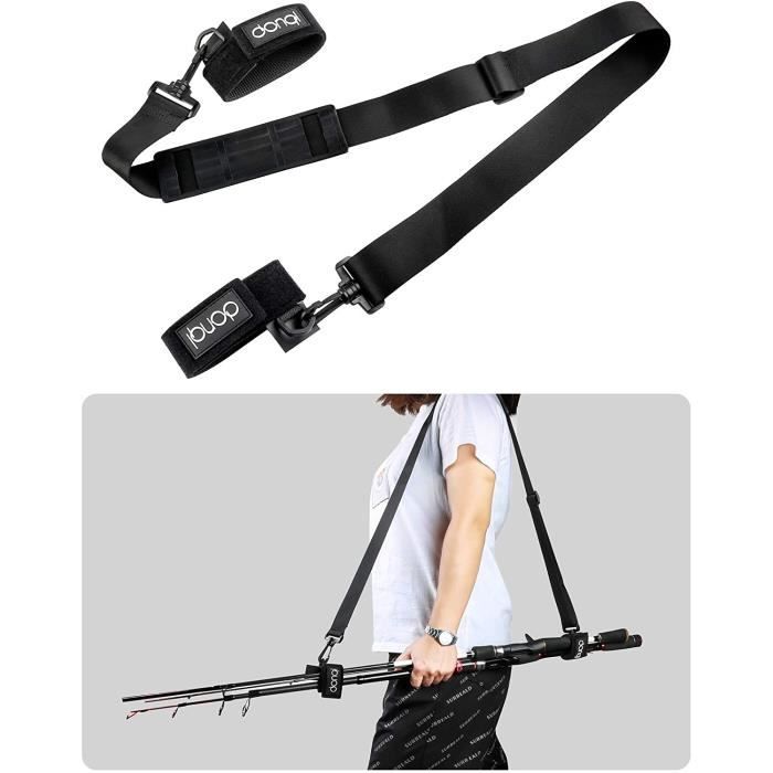 Lot De 5 Capuchons De Protection Pour Canne à Pêche Sea Rock 25 - Longueur 15 Cm, Avec Sangle De Fixation