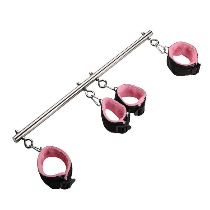 Menottes En Acier Inoxydable Pour Bondage BDSM - Neuf - Kit Immobilisation