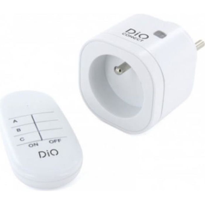 Kit mini Prise DiO Connect WiFi et 433MHz avec DIO