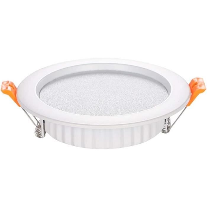 Spot LED Plafonnier FOOC 15W 4000K Blanc Naturel - Rotation 355° Horizontal / 90° Vertical - CRI >90 - Pour Salon, Bureau, Cuisine - 6