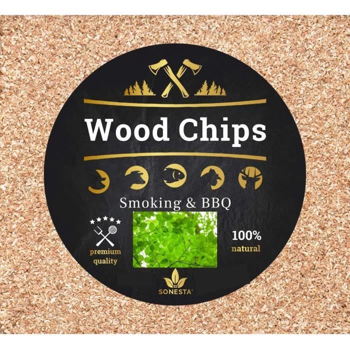 Sciure de Bois Hêtre + Aulne pour Fumoir à Froid Mélange PROFESSIONNEL Bois de Fumage 100