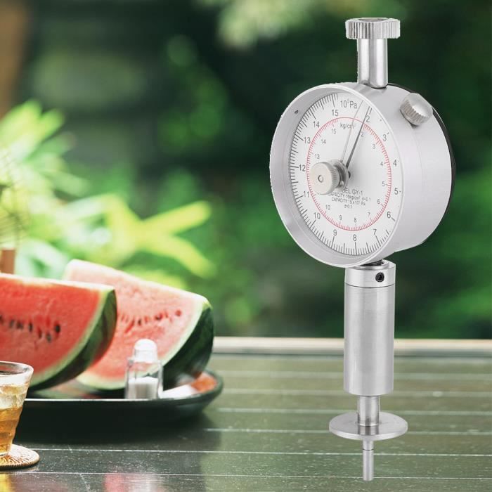 Testeur De Dureté Des Fruits GY-03 - Pénétromètre Pour Pommes, Poires, Raisins, Mesure 0,5-12 Kg/cm², Deux Embouts - 6