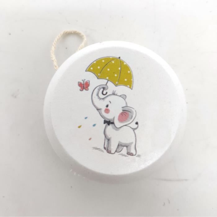 Boule Yoyo En Bois, Jolie Peinture De Dessin Animé, Jouet éducatif Pour Enfant (type B