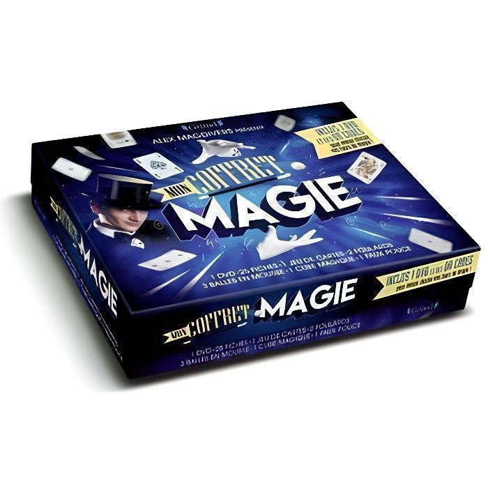 Coffret Magie – Du contenu pas-à-pas et en cadeau : 1 DVD, 1 jeu