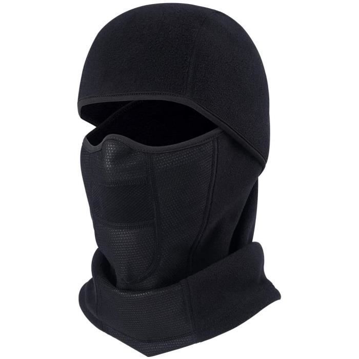 Cagoule Moto/ski Coupe-vent - Chaude, Respirante, Avec Ouvertures Lunettes, Pour Homme Et Femme - 2