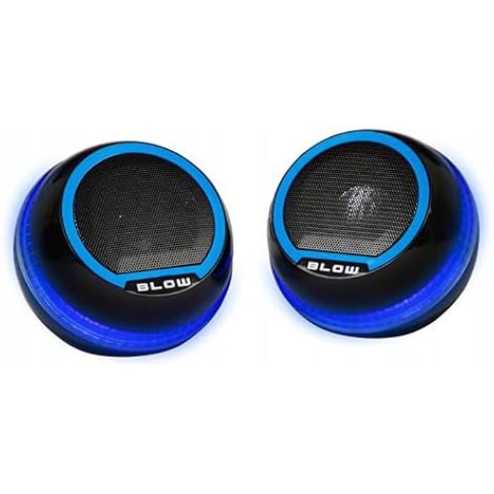 Altavoces Blow PC 2.0 Klinke 3 5 mm avec batterie lithium USB - vue 2