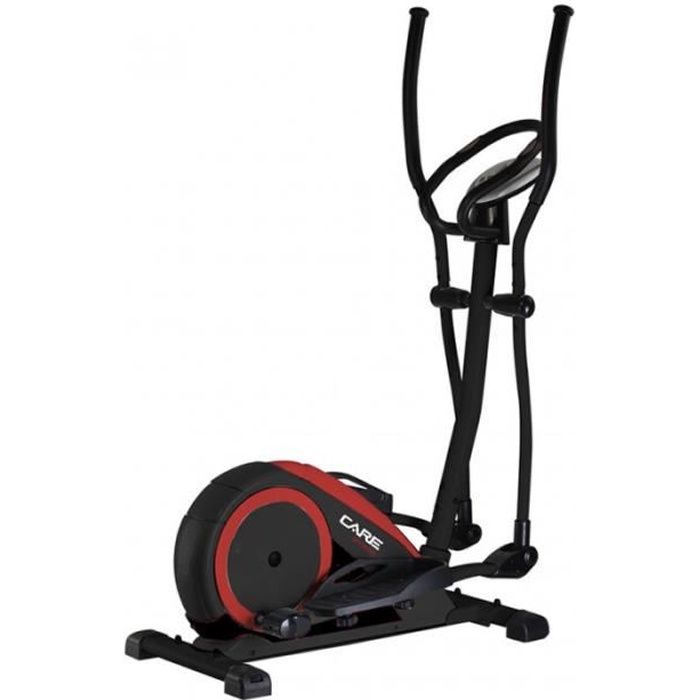 Vélo elliptique - CARE FITNESS - Sportis - Roue d'inertie 14kg - Résistance magnétique - 19 programmes