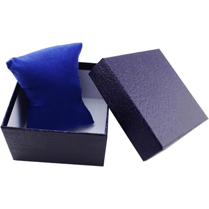 6 Coussins Présentation Montre – Oreiller Velours Noir 6,8x4,5x3 Cm – Pour Bijoux Et Rangement - 3