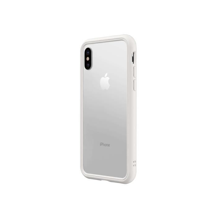 Bumper Blanc Rhinoshield Crashguard Nx Pour Iphone X Xs Cdiscount Telephonie