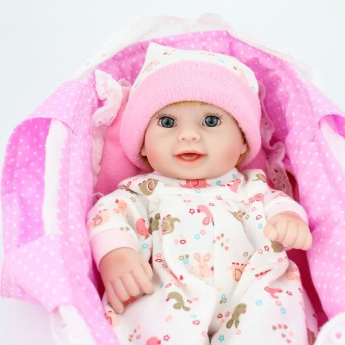 Duyaer Vrai Bebe Poupee Reborn Realiste Silicone Vinyle Bebes Fille Enfants Cadeau Jouets Brinquedos Achat Vente Poupee Cdiscount